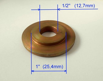 1 Bench Grinder Adapter Arbor Washer Flange 1/2" 5/8" 3/4'' 1" 7/8 0,5 inches 12,7mm/25,4mm/16mm/20mm/32mm Other for grinding wheel BUSHING
