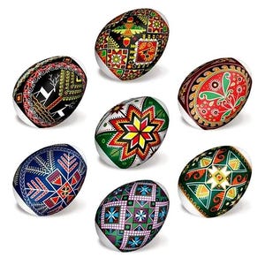 7 krimpfolies voor paaseieren, paaseieren krimpfolie, eierdecoratie, eierhoezen, stickers, paaseierwikkels, hittekrimpfolie