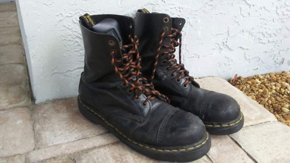 Vintage Doc Martins Leather Steel Toe Air Wair Pun