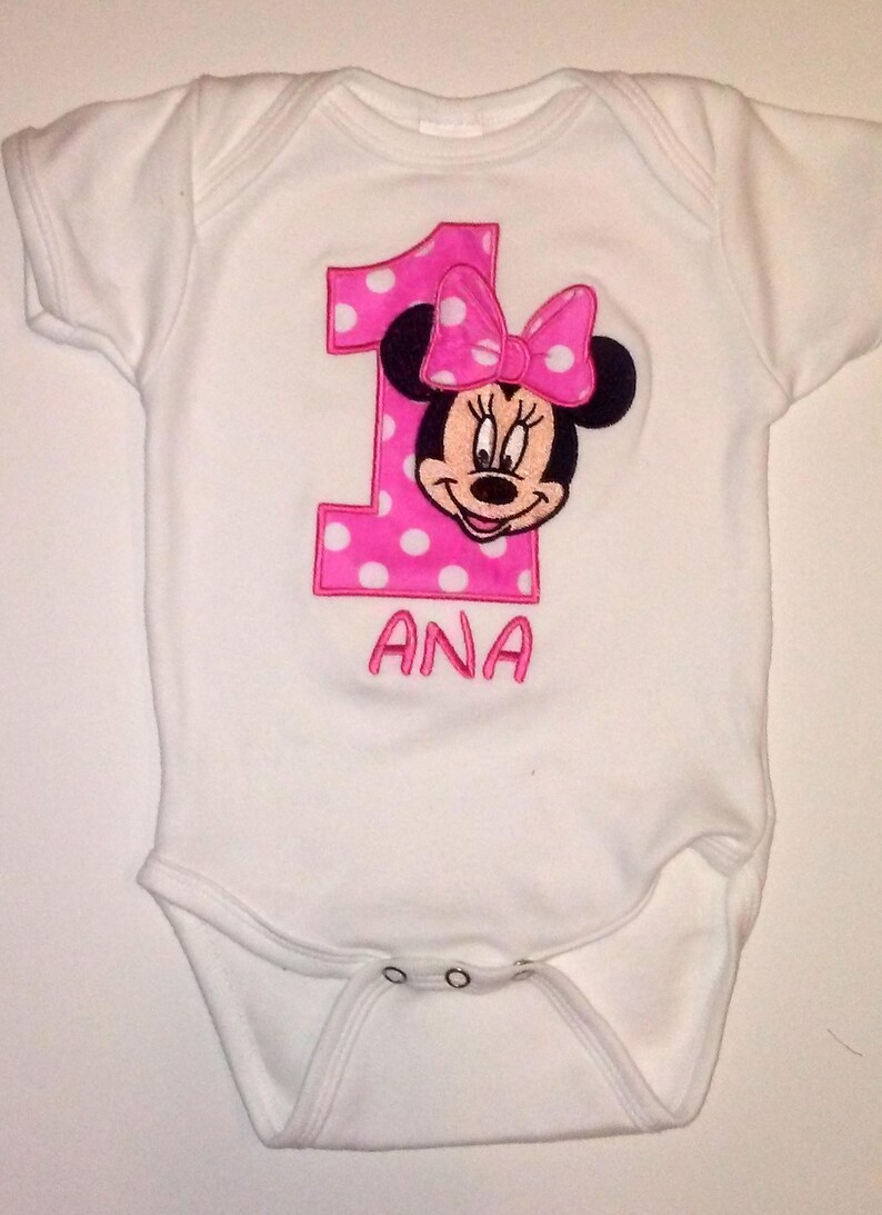 mickey mouse first birthday shirt