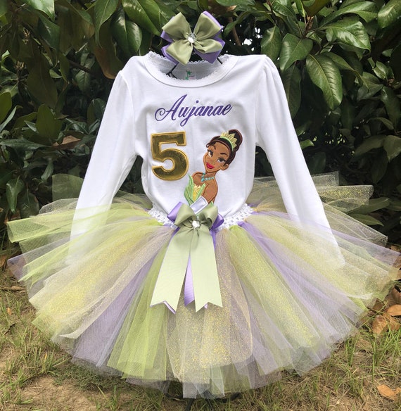 Princess Tiana Lavender Green Gold 5th 