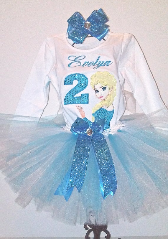 frozen 2nd birthday outfit