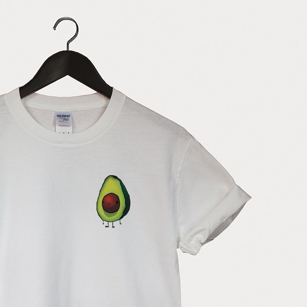 Vegan t shirt avocado shirt tee cotton herbivore tumblr girls boys