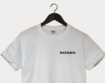 Silence Is Better Than Bullshit T Shirt Vintage Graphic  Funny T Shirt  Women's T Shirt  Quote Shirt  Tumblr Graphic  Goth  Grunge