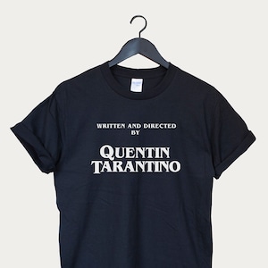 クエンティン・タランティーノ著 Tシャツ ユニセックス トップ Tumblr 90年代 ハロウィン シャツ