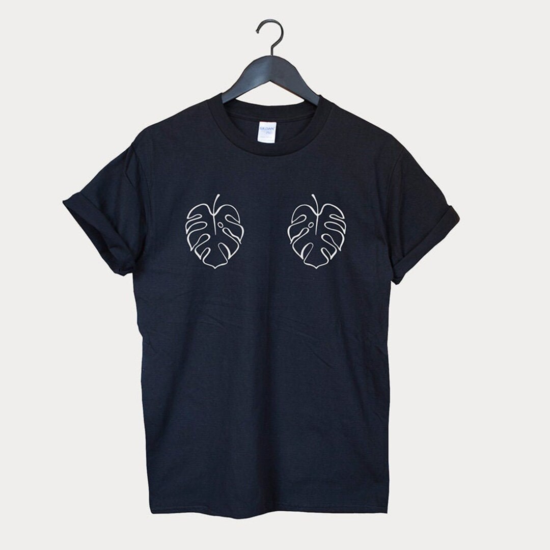 Bless Up Breathable Stretch Shirt - Black Monstera