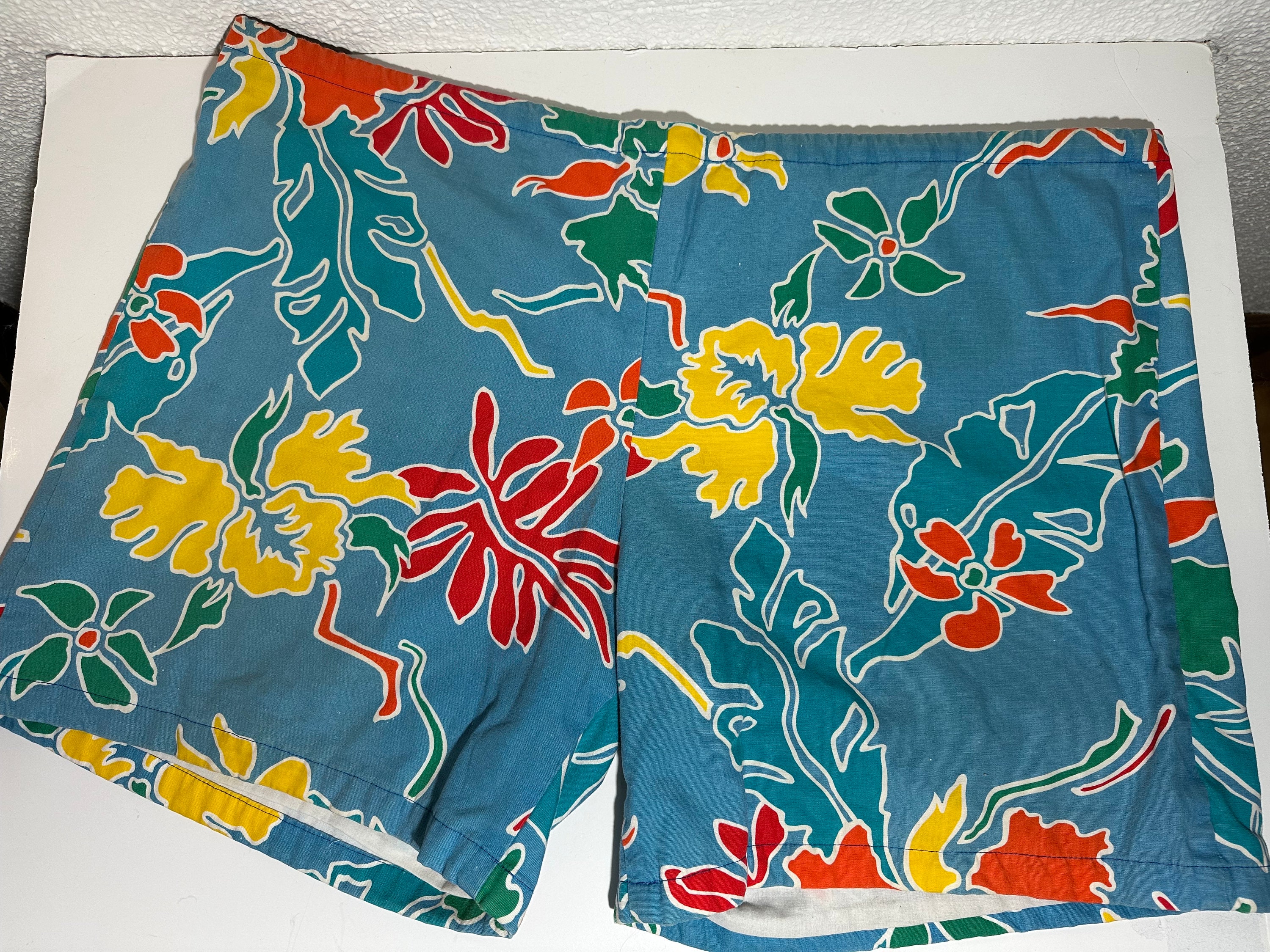 Vintage JAMS Hawaiian Shorts-size XL - Etsy Vintage JAMS Hawaiian Shorts-size XL - Etsy