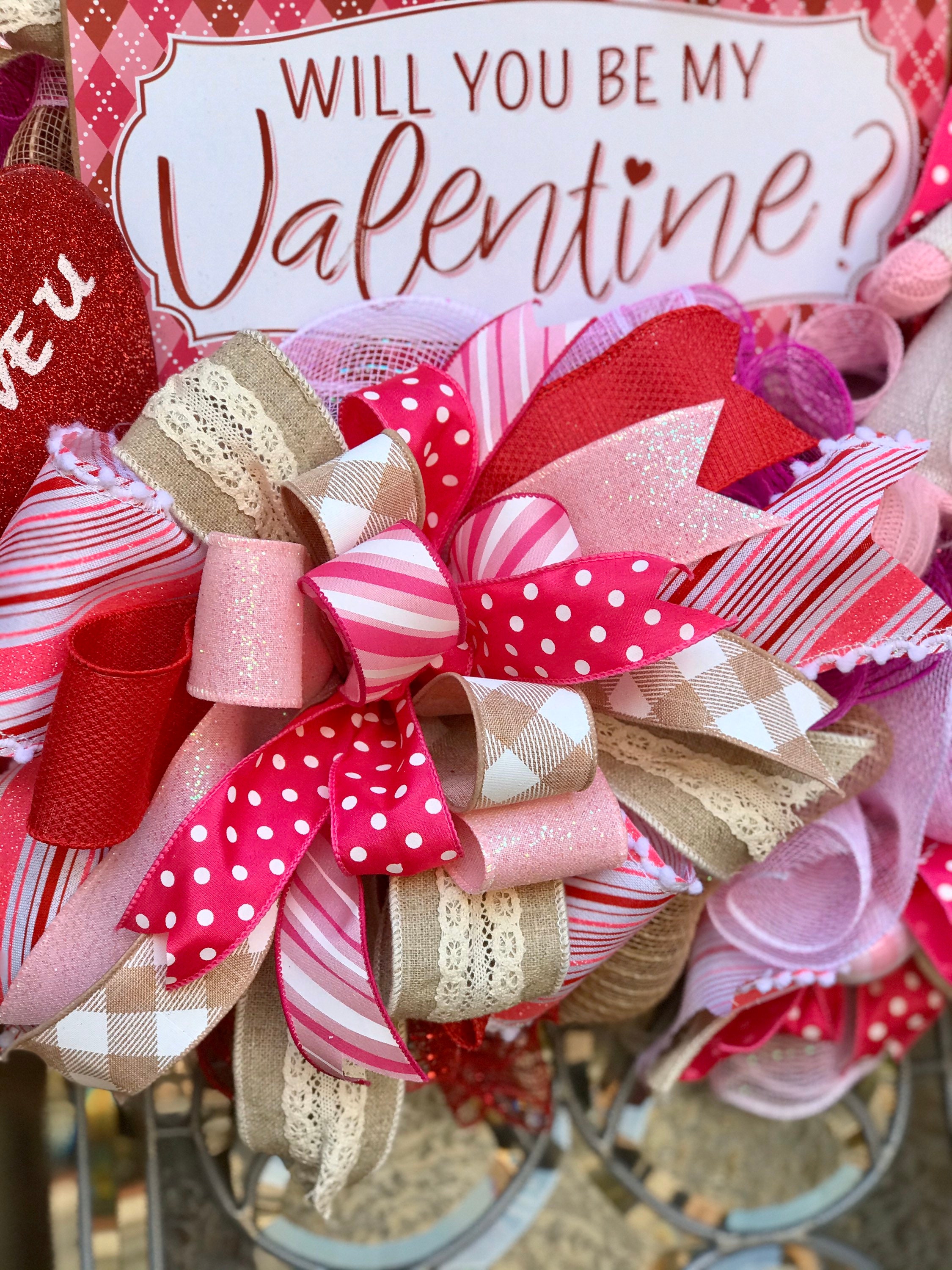 Download Gnome Valentine's Day Wreath, Gnome Valentine's Day Decor ...