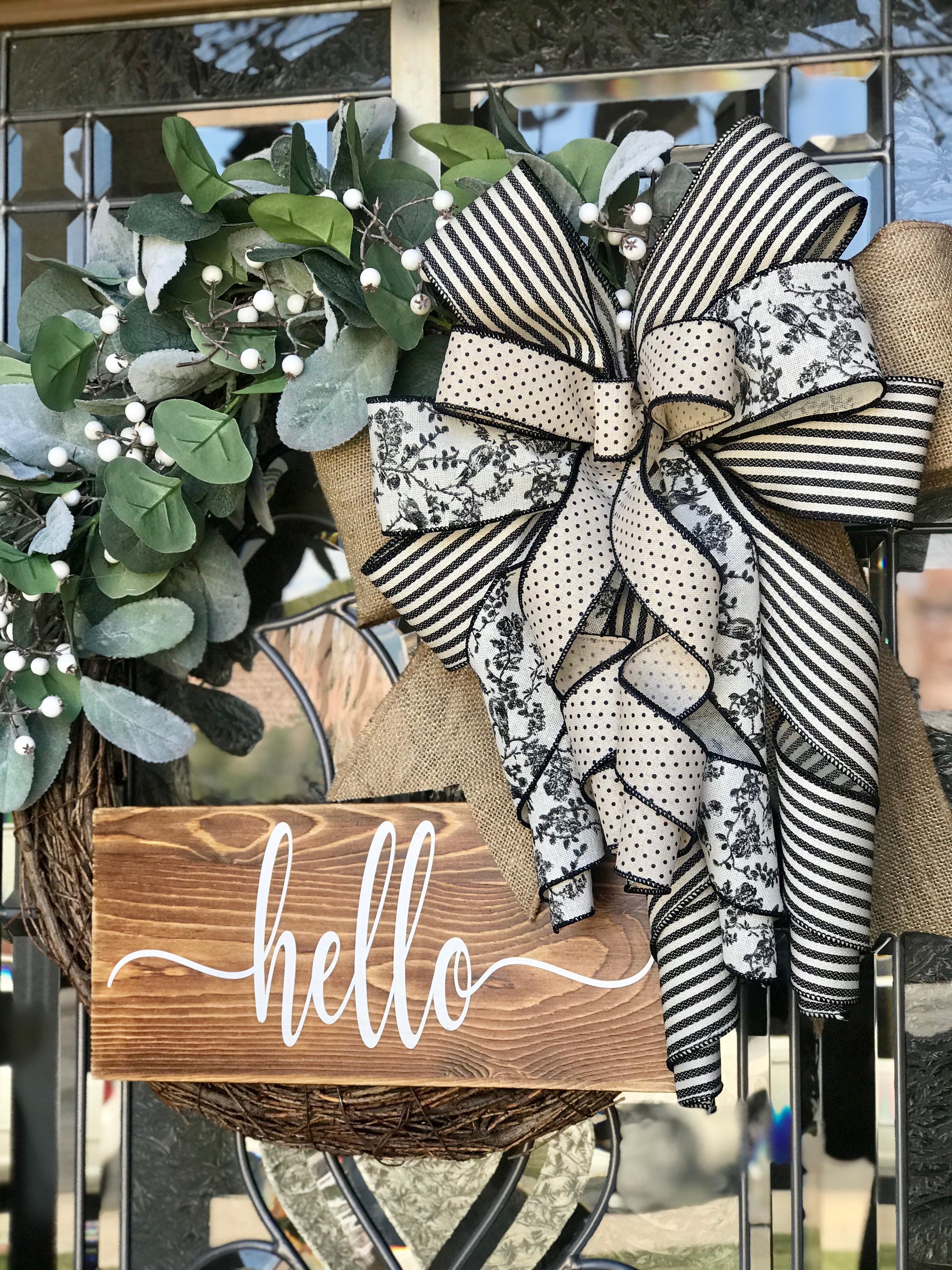 Farmhouse Wreath For Front Door Modern Farmhouse Wreath Magnolia Home 