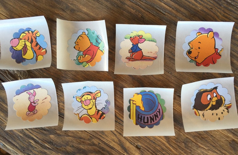 Winnie the Pooh Stickers Vintage Winnie the Pooh Stickers Etsy