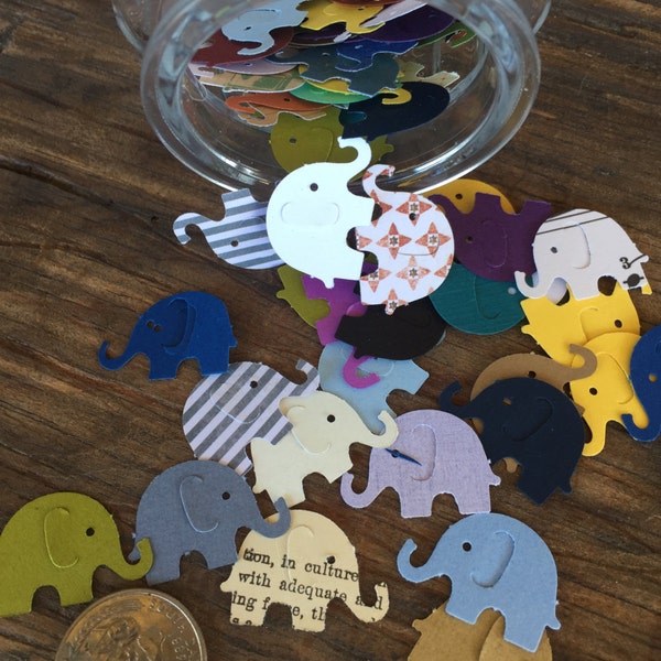 Elephant Confetti Etsy