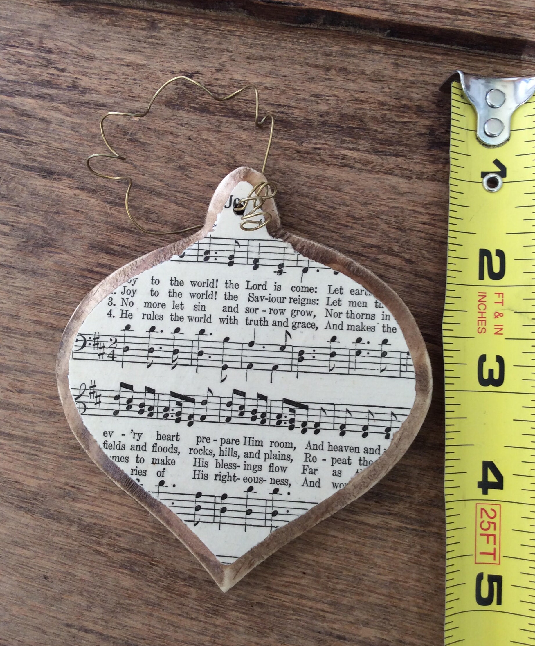 Vintage Sheet Music Christmas Ornaments Music Lover Gifts | Etsy