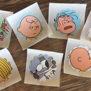 Charlie Brown Stickers; Vintage Charlie Brown Stickers; Snoopy Stickers; Charlie Brown Lover Gift Ideas