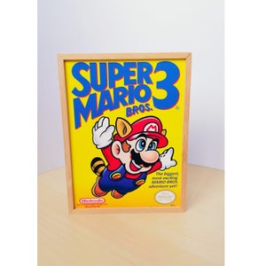 NES, SNES, Sega, Atari Custom Marquee Light Box USB Bamboo