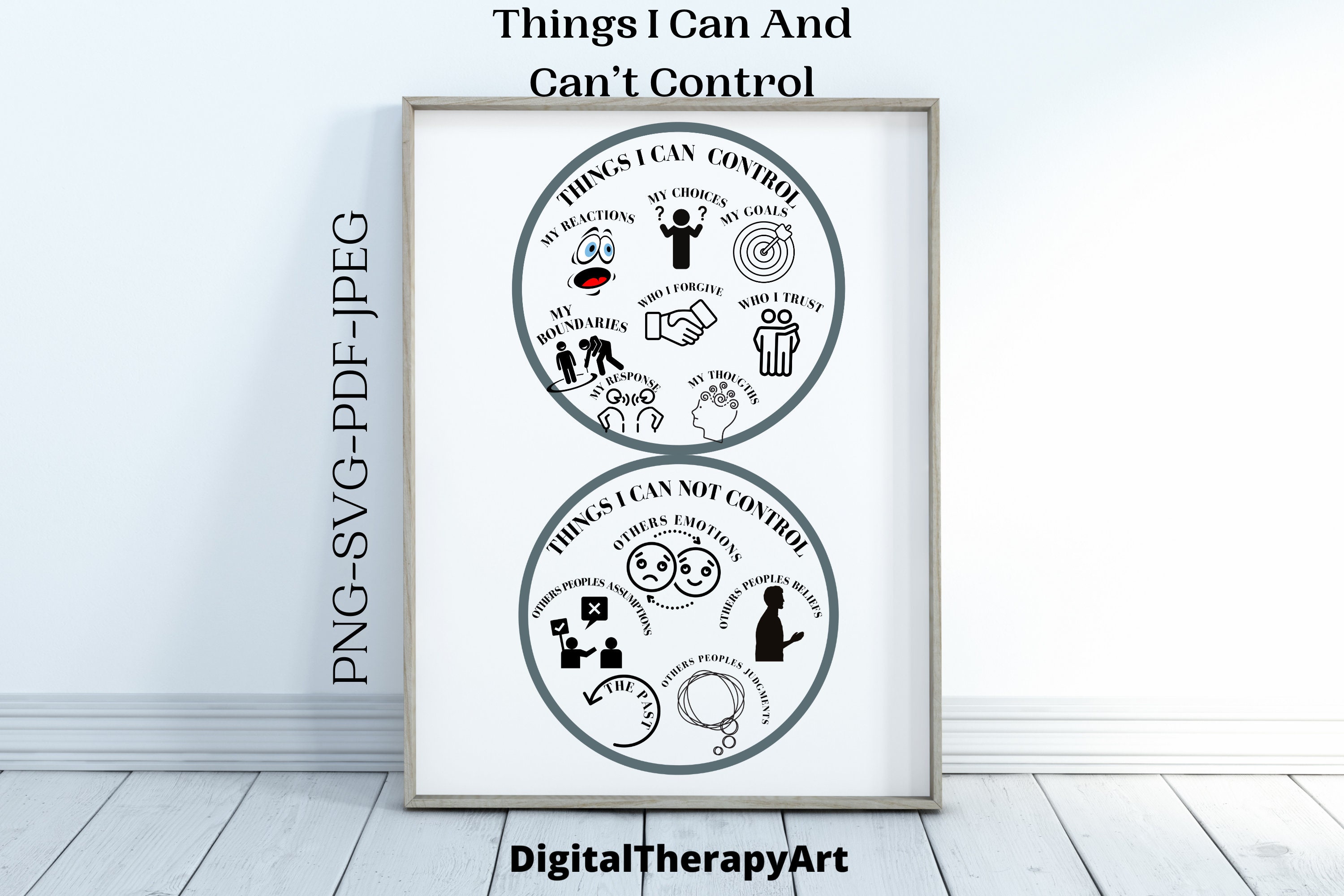 Mental Health Digital Print Therapy Counseling Wall Art | Etsy
