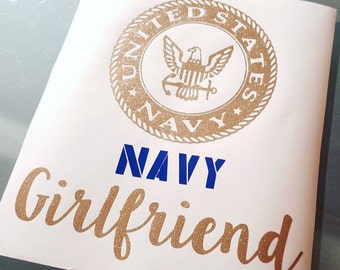 marine fiance decal etsy