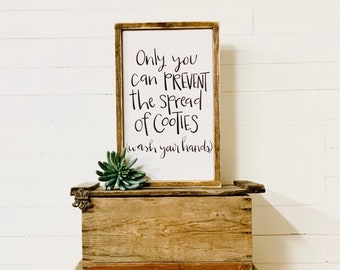 Wash Your Hands Funny Bathroom Sign, Wash Your Hands Wood Sign, Kids Bathroom Decor, Funny Bathroom Quotes, Funny Guest Bathroom Wall Art