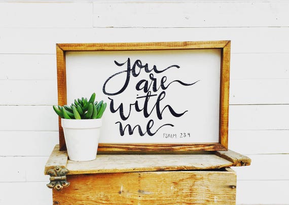 For You Are With Me {Small Wall Tapestry} For You Are With Me {Small Wall Tapestry}