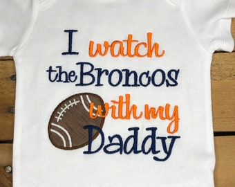 newborn broncos outfit