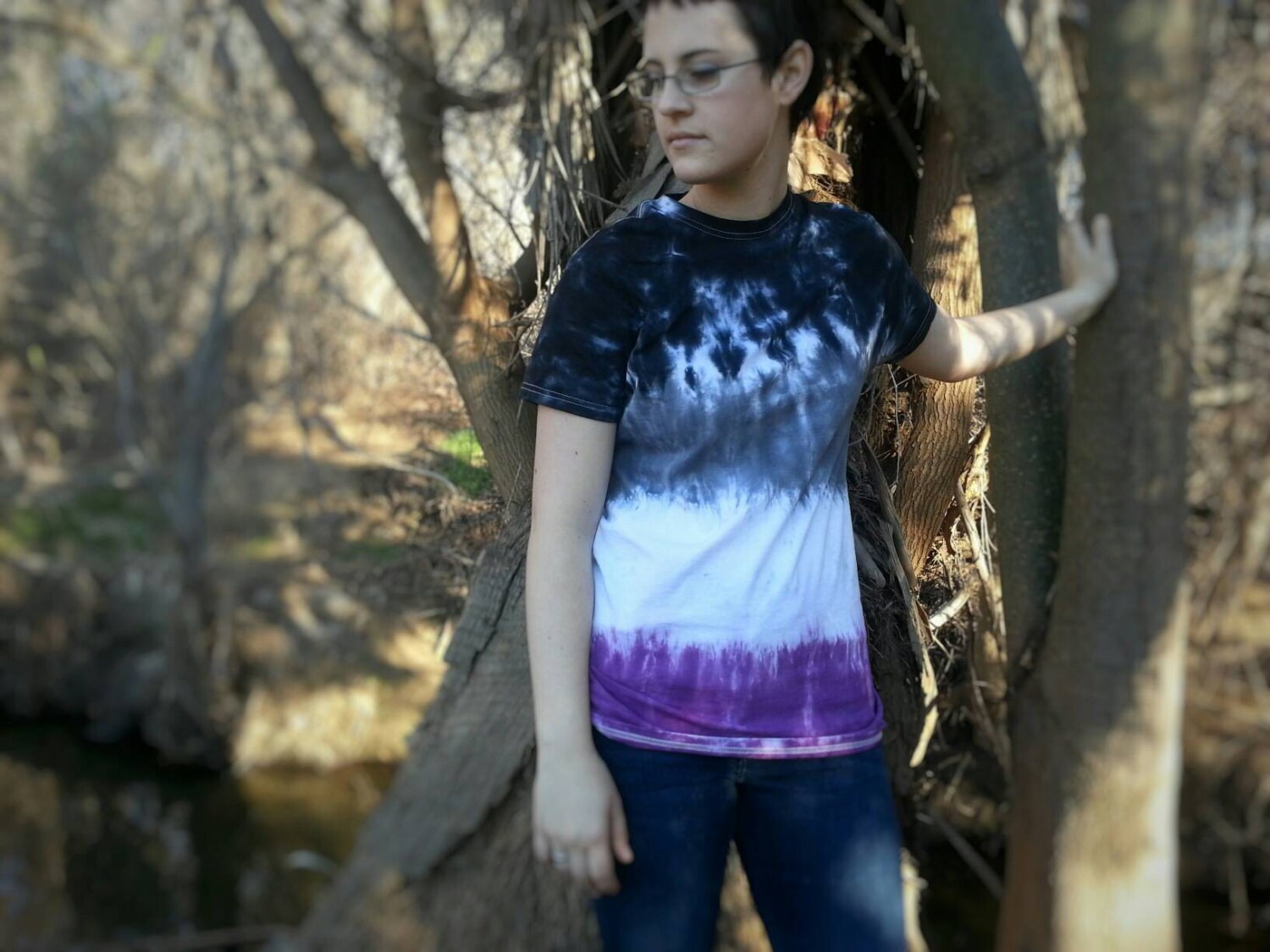 Ace Pride Flag Unisex Tie Dye T Shirt | Customizable Pattern | Sizes …