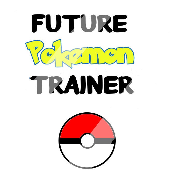 Download Future Pokemon Cricut Die Cut Machines. Svg | Etsy