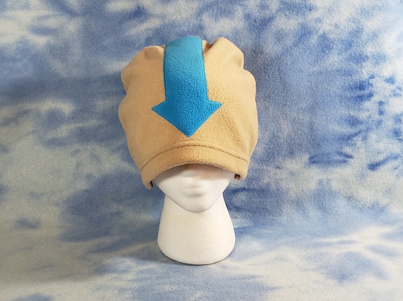 Aang Beanie Hat Avatar Cap Airbender Fleece - Etsy