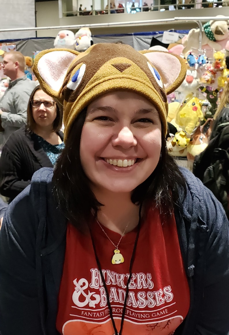 Tom Nook Raccoon Hat Tanuki Etsy