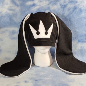 Kingdom Hearts Crown Bunny Hat Nadie Heartless Rabbit Ears Vellón