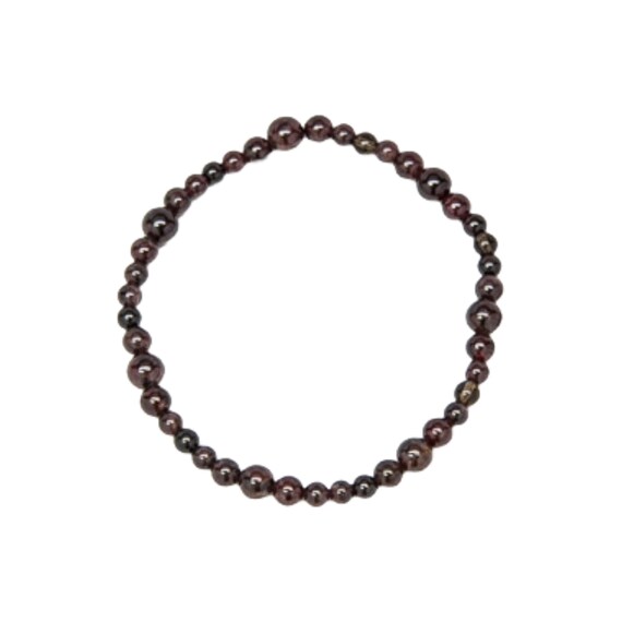Genuine Garnet Anklet - Reiki Infused