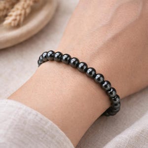Lodestone-armband 8 mm: magnetische sieraden