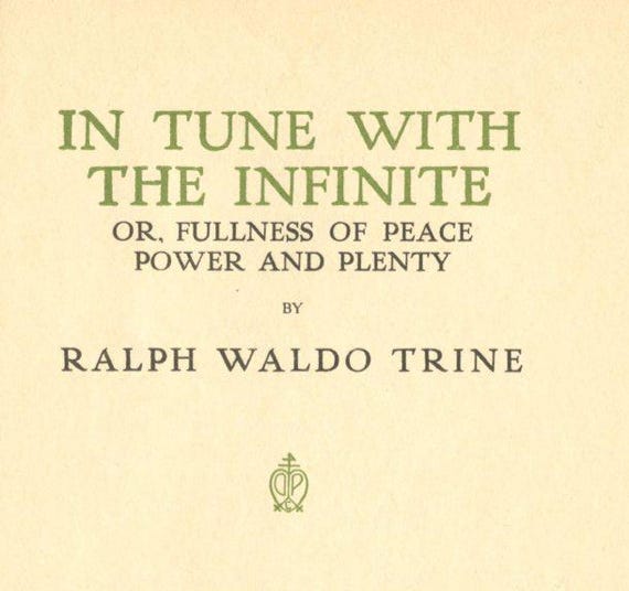 Digital Download - Ralph Waldo Trine - In Tune With the Infinite - New Thought PDF download