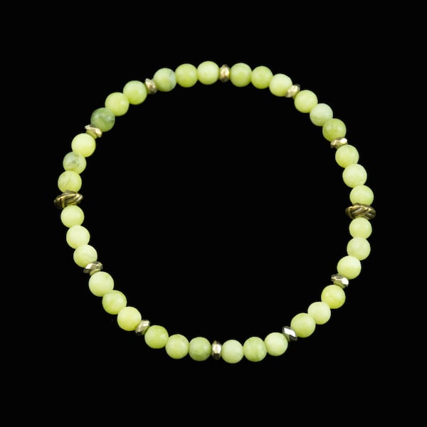 Taiwan Jade Bracelet - Energy Bracelet - Reiki Bracelet