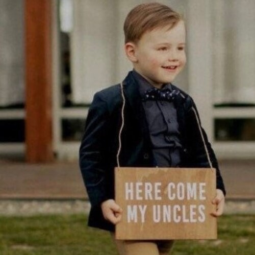 CHILD PAGE BOY Wedding Sign Flower Girl Sign Fun Kids Etsy