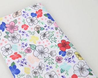 110cm wide Floral pattern DTP fabric DYI,Crafting Sewing cotton material Free Shipping Night Flower printed Cotton Fabric by the yard