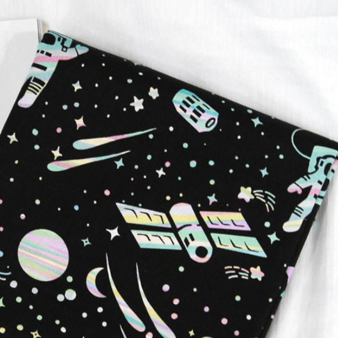 Planet Spaceship Print Pattern Women Long Robe