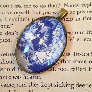 Nancy Drew “The Clue in the Old Album" pendant necklace