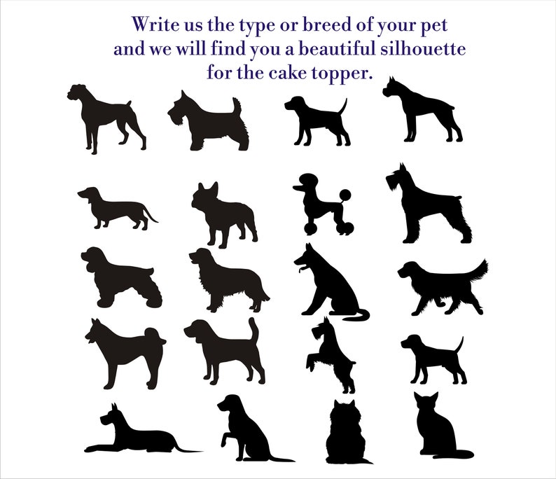 Dog Name Sign Personalized First Pet Happy Birthday Cake Etsy