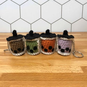 Boba Drink Keychain