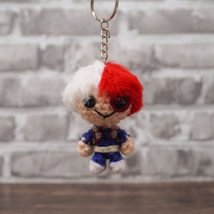 Amigurumi Todoroki Keychain
