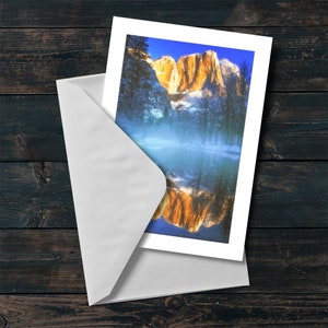 Yosemite Christmas Cards Blank Photo Cards with Envelopes image 3