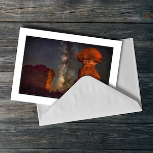 Notitiekaarten Utah | Arches National Park | Nachtelijke hemel
