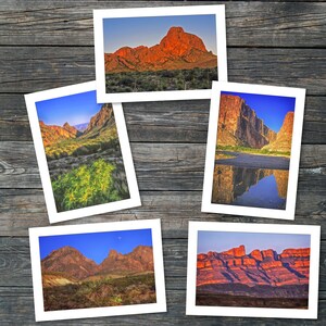 Zestaw kart Texas | Park Narodowy Big Bend
