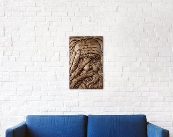 3D Wood/Art Carving/ Wall Picture/Home wall decor