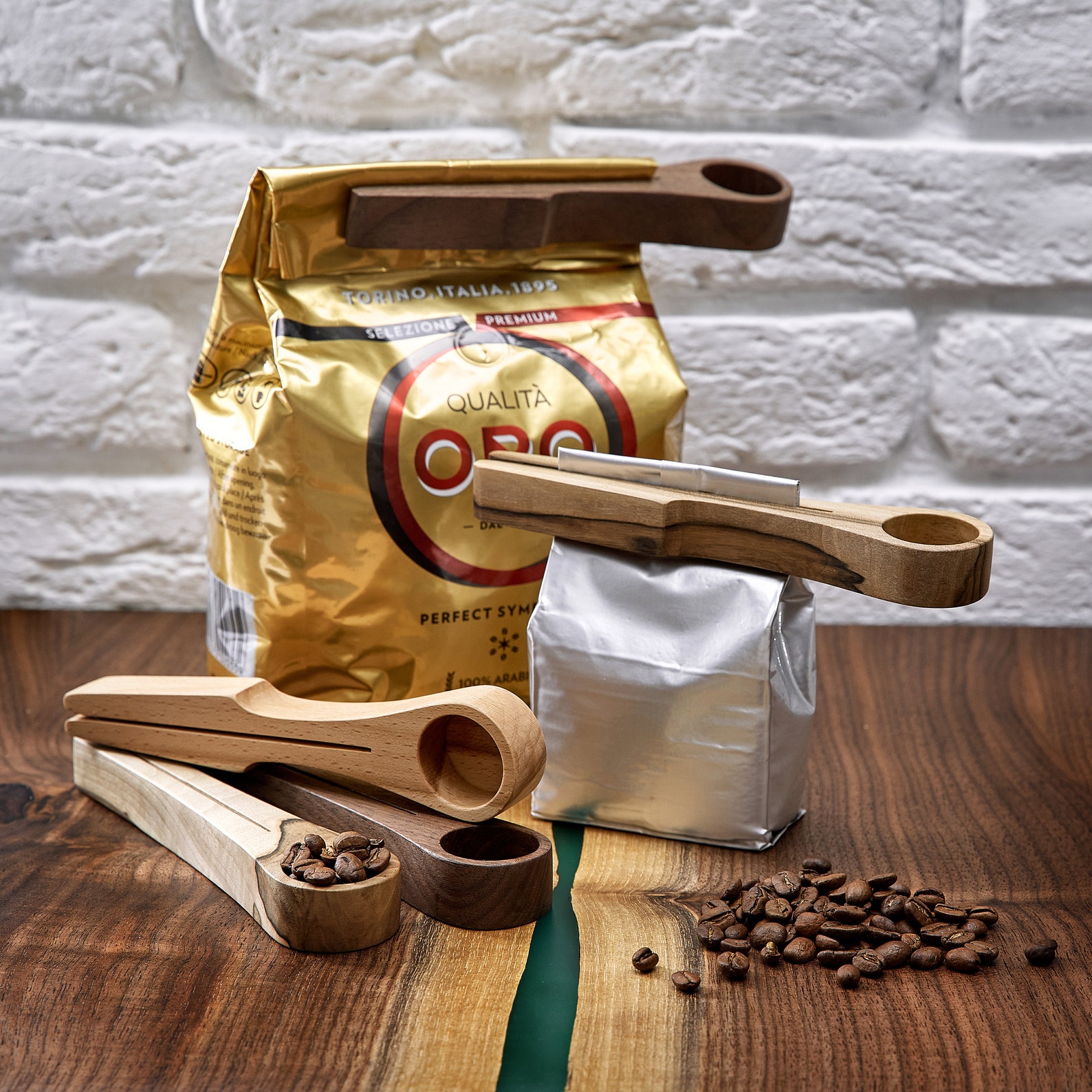 Coffee Spoon and Clip for Packages Bag Clip Measuring Spoon Etsy