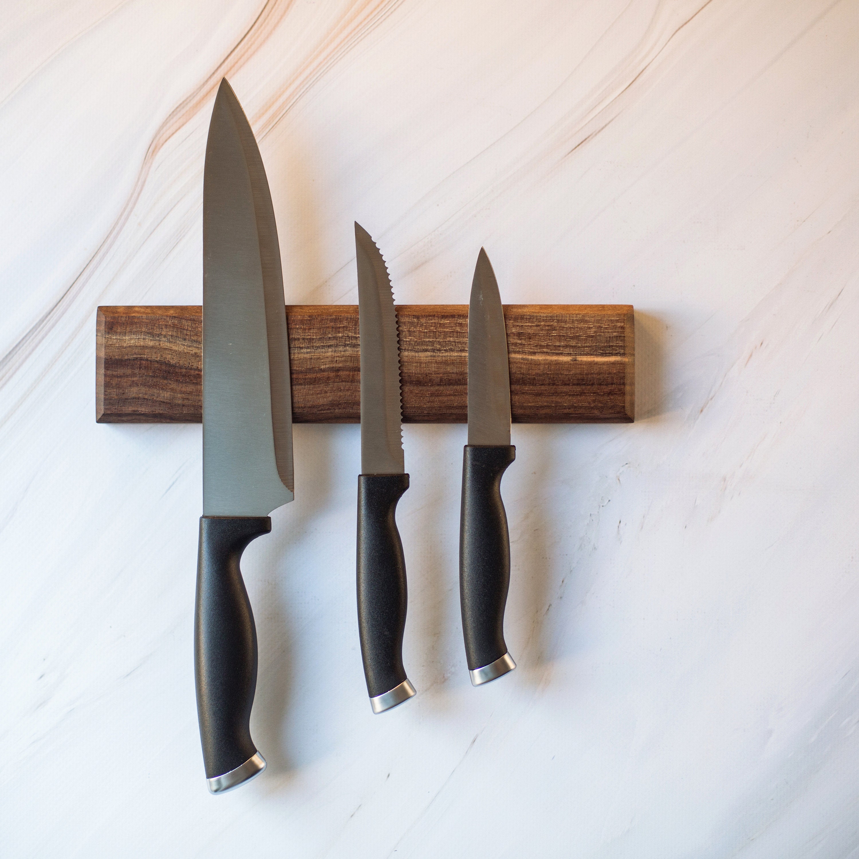 Knife Holder/wood Knife Strip/knife Bar/walnut Knife Etsy