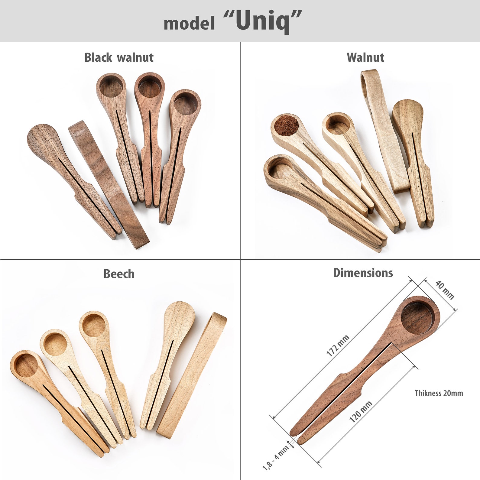 Coffee Spoon and Clip for Packages Bag Clip Measuring Spoon Etsy