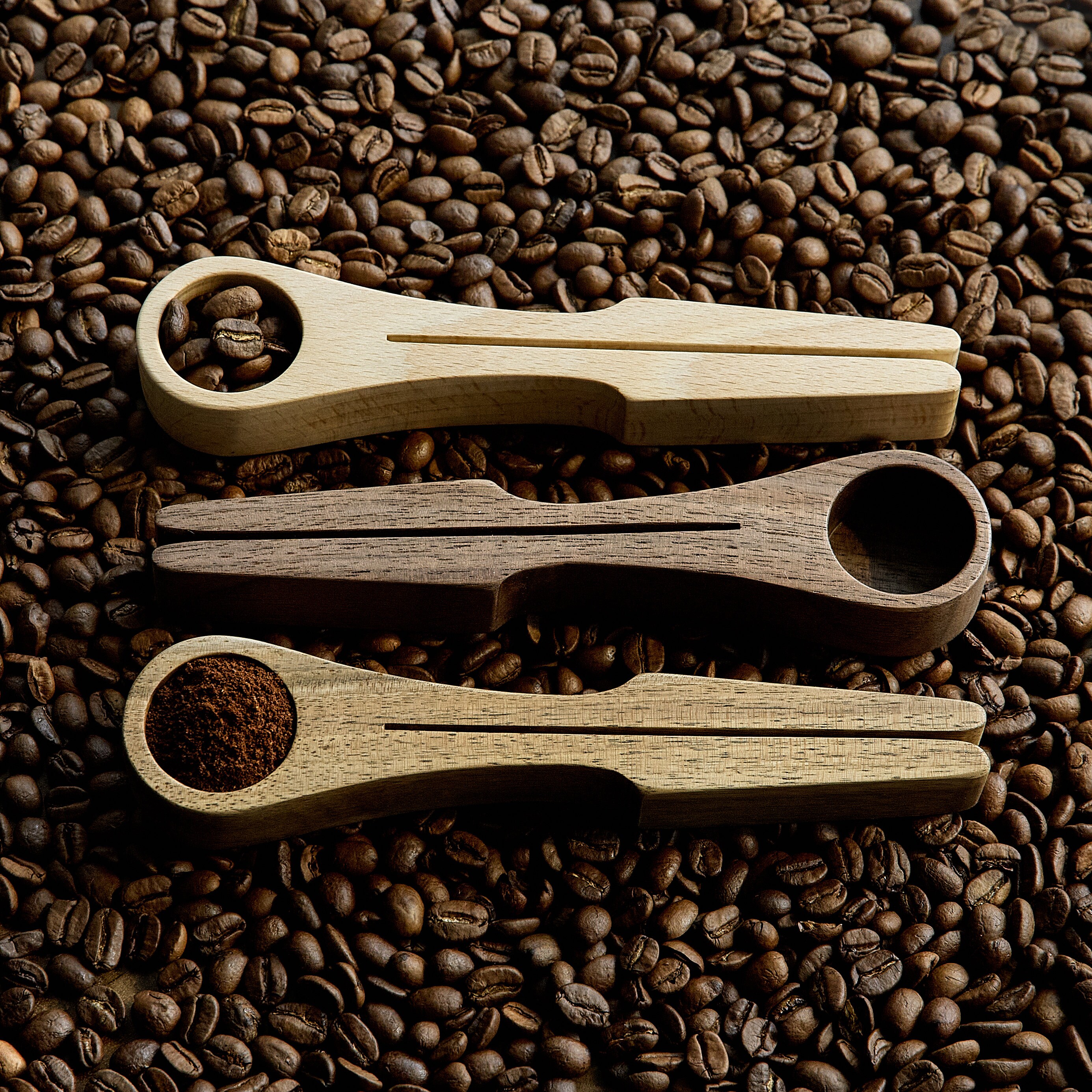 Coffee accessory Clip for Packages Bag clip with measuring Etsy