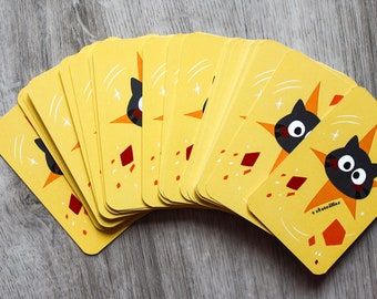 card game "les 9 chatmilles"