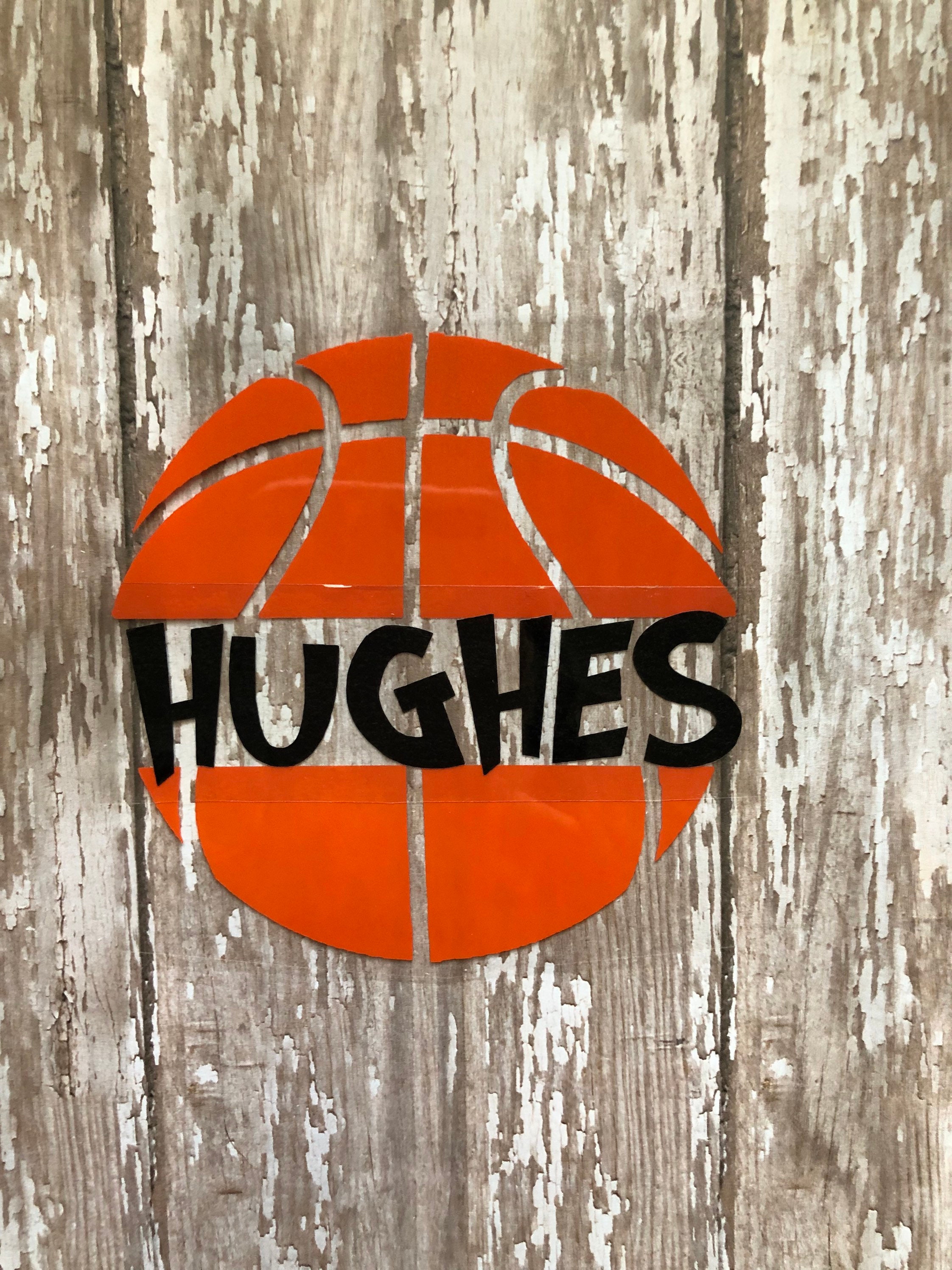 Personalized Basketball Iron On Custom Basketball Iron On Etsy