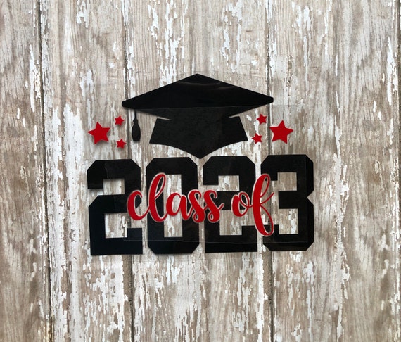 Class of Iron on Decal DIY Senior Shirt Graduate Class of - Etsy